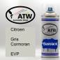 Preview: Citroen, Gris Cormoran, EVP: 400ml Sprühdose, von ATW Autoteile West.